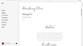 Changing Fonts on Your Squarespace Website