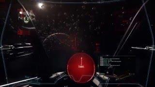Star Citizen Alpha 2.0 - Glaive Dog Fighting and SH Cruise through Yela asteroids