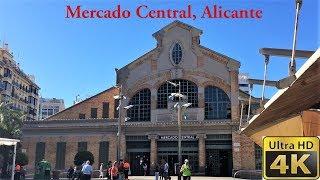 Central Market of Alicante, Spain June 2018