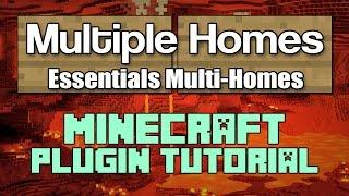 Multiple Homes Tutorial - Essentials Plugin Minecraft