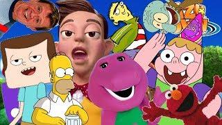 La canción MIO, pero cada vez que dice MIO cambia la voz a otro personaje diferente - Lazy Town