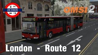 OMSI 2 | Addon London | Route 12 | Mercedes-Benz Citaro G