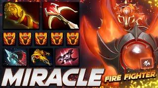 Miracle Dragon Knight Fire Machine - Dota 2 Pro Gameplay [Watch & Learn]