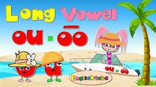 The letters o and u / ou / Long Vowel oo / Digraphs / Phonics Mix!