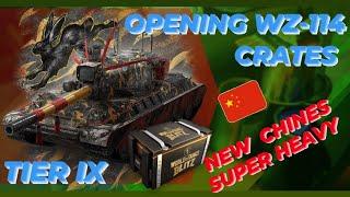 Opening WZ-114 Containers | Crates | Box  WOTB  WOTBLITZ 