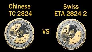 How to Create Your Own Watch Brand: Swiss ETA 2824 2 Vs Chinese TC 2824 Watch Movements