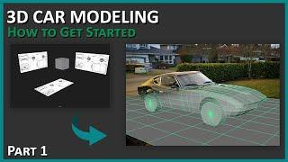 3D Car Modeling - How to Get Started