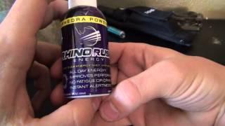 EPHEDRA POWERED - "Rhino Rush" Energy Shot Review