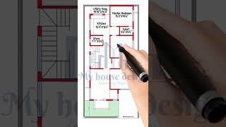 35X60 Ghar ka Naksha Plan l 35by60  Floor Plan #myhousedesign #viral #shortvideo #shorts