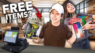 Asking STORES For A FREE ITEM! (Nagbigay!) | Ranz and Niana