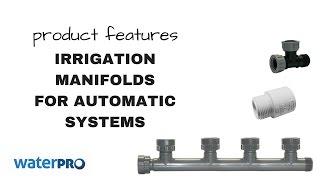 Waterpro Valve Manifold Systems