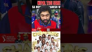 A huge congratulations to South Africa from Khel ko kura family  #khelkokura #cricketnepal