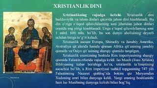 #5 XRISTIAN DINI HAQIDA NIMA BILASIZ?