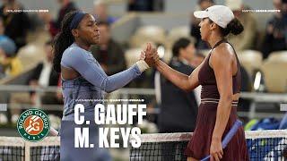 Highlights Gauff vs Keys Quarter-final | Roland-Garros 2025