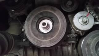 Harmonic balancer fault on D4HB 2.2L Turbo Diesel of a 2010 Hyundai Santa Fe