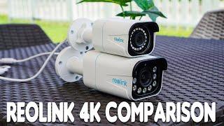 Reolink 4K POE Bullet IP Camera Comparison - RLC 810A vs RLC 811A