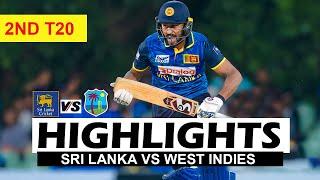 SRI LANKA VS WEST INDIES 2ND T20 MATCH HIGHLIGHTS 2024 | SL VS WI