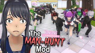 WE ARE HUNTED BY THE WHOLE SCHOOL - Yandere Simulator Amazing Mod