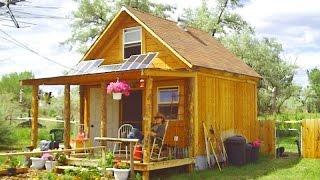 How to build a 14x14 solar cabin