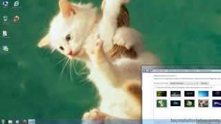 Tecnotutoriales.com - Personalizar el fondo de pantalla en Windows 7