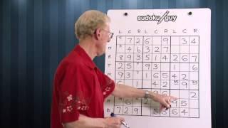 Lesson 3: Learn Sudoku. Matching pairs, two empty cells