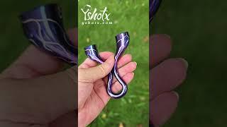 Yshotx Handmade slingshotChampionPurple Version #archery #outdoorwork #bestslingshot #automobile