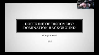 Doctrine of Discovery and eurochristian Worldview