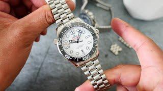 Omega Seamaster Professional 300M Diver - Forstner Bullet Bracelet Unboxing