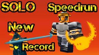 Solo Molten Speedrun New record Tower Roblox Tower Defense Simulator