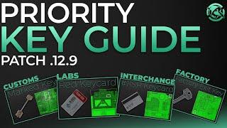 Priority Key Guide .12.9 - Escape from Tarkov