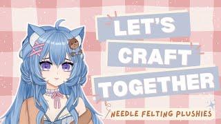 [HANDCAM] Vtuber tries Daiso needle felting kits~