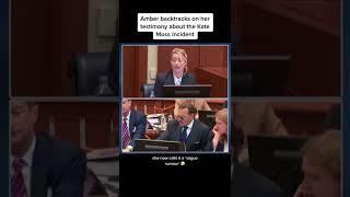 Amber Heard backtracks her testimony about Kate Moss incident! Johnny Depp vs Amber Heard Trial!