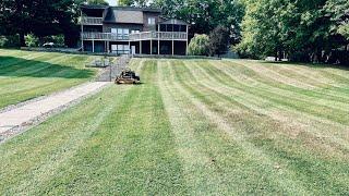 Douglas Lawn Care laying down some AMAZING STRIPES!