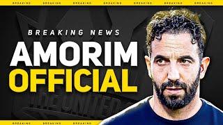 OFFICIAL! Ruben Amorin Manchester United Manager