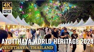 [AYUTTHAYA] Ayutthaya World Heritage 2024 "Ultimate Street Foods Tour!"| Thailand [4K HDR]