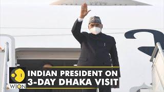 Indian President Kovind arrives in Dhaka on 3-day visit | Bangladesh's 50th Victory Day celebrations