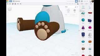 АЗИМОВ - Работа в Tinkercad