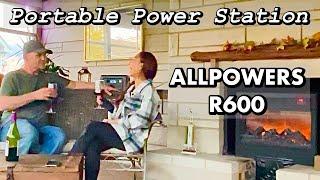 Live Saver! Portable Power Station ALLPOWERS R600