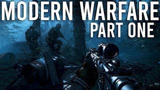 Modern Warfare Walkthrough Part 1 - The Graphics are Ridiculous!