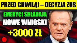 UWAGA! PRZED CHWILĄ! Emerytom ZMIENIĄ wysokość świadczeń! SZOKUJĄCA decyzja ZUS!