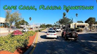 Cape Coral Florida Downtown Area.