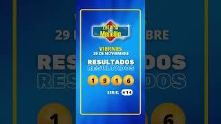 Resultado LOTERIA DE MEDELLIN - VIERNES 29 de Noviembre DE 2024 #Shorts #Loteria