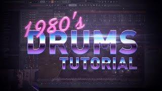 How to make awesome synthwave / 80s drums.