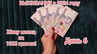 ВЫЖИВАНИЕ - месяц на 1000 гривен (2400 руб или 26 долларов) День 6