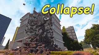 Building Collapse! (7 Days To Die Gameplay Highlights) #Shorts