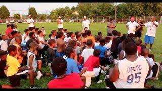 Harrisburg Baby Cougars Football Camp #InspireTheYouth