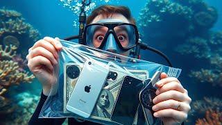 I Found $5,000+ Worth of iPhones Underwater!