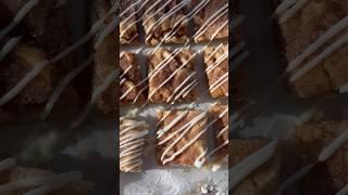 Iced Snickerdoodle Cookie Bars - Recipe link in comments!