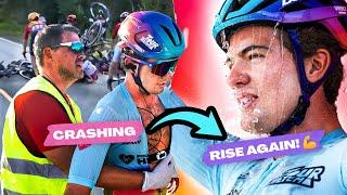 Cedrik's FIGHTING SPIRIT After Horrible CRASH | Arctic Race of Norway 2024 #4 