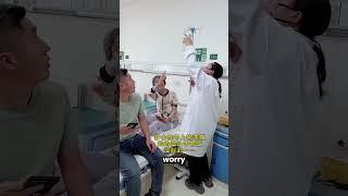 My Son Helped The Doctor Give The Injection 